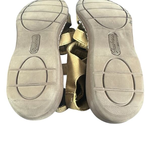 Skechers Brown Comfort Sandals Women’s Size 10 Open Toe Hook & Loop Casual Shoe - Picture 11 of 11